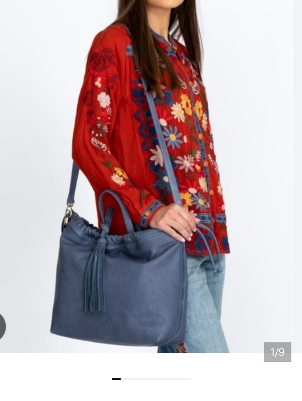 NWT JOHNY WAS ITALIAN LEATHER bag